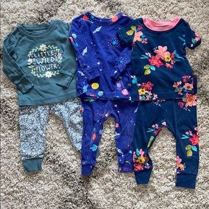 12-18 Month Spring/Summer Pajama Set Bundle